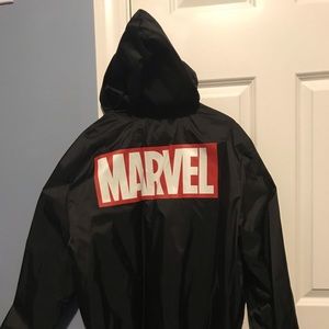 Large Black Marvel Jacket
